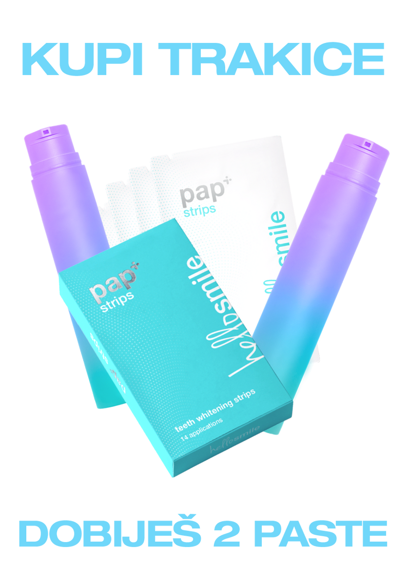 PAP+ Teeth Whitening Strips