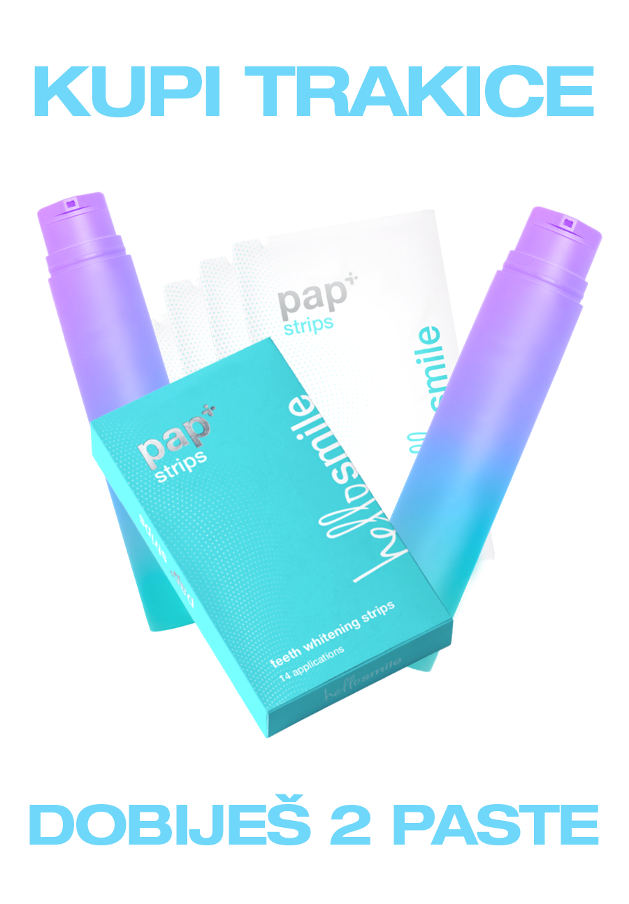 PAP+ Teeth Whitening Strips